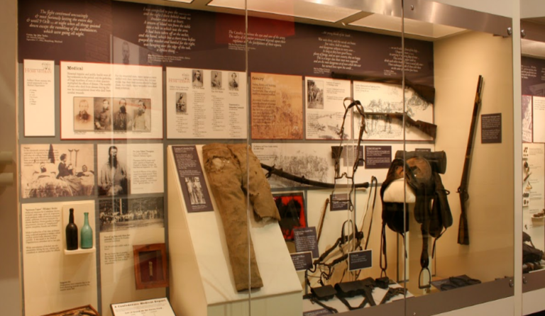Civil War Museum Display